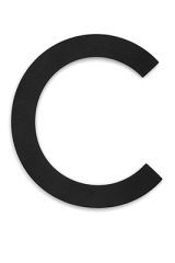 Habo Bokstav Home Sort C