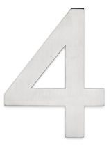 Habo Husnummer Home Rustfri 4