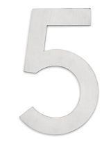 Habo Husnummer Home Rustfri 5