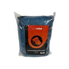 Carwise Mikrofiberkluter B-Vare Blå