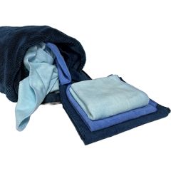 Carwise Mikrofiberkluter B-Vare Blå