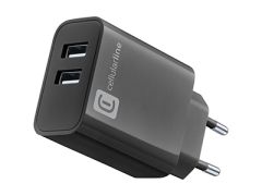 CL MULTIPOWER 24W 220 V lader med to uttak 12W+12W