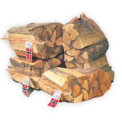 Bjørkeved i sekk (40L)
