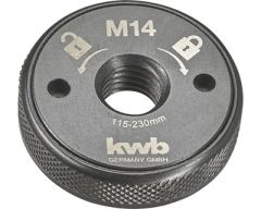 Kwb Hurtiglåsemutter Til Vinkelsliper 115-230 Mm