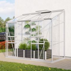 Vitavia Drivhus Ida 3,3 m2 m/glass ALUMINIUM