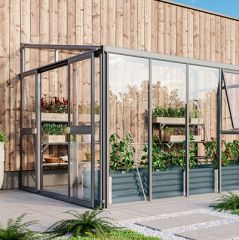 Vitavia Drivhus Helena 10200 ink sokkel. Svart. 3mm/10mm