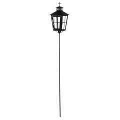 Gravlykt Med Jordspyd 90Cm Sort