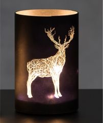 Dekorlykt Med Ledlys Reinsdyr