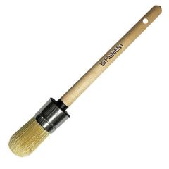 Pigment Malepensel 30mm rund, Treskaft lys bust