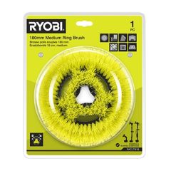 Ryobi Medium Skrubbebørste RACLTM18