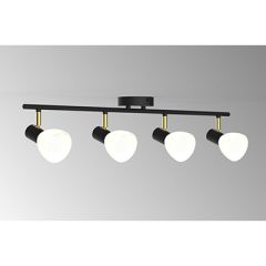 Scanlight York 4-lys taklampe/spot