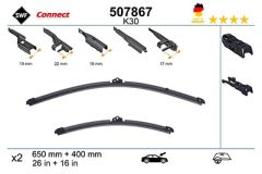 SWF Vindusviskere Connect (650+400MM)