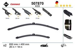 SWF Vindusviskere Connect (650+450MM)