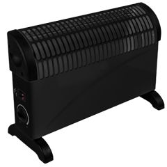 Varmeovn konvektor Sort 1500 w