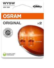 Osram Billampe WY5W 12V 5W T-10 (12396) 2-Pk