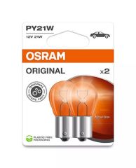 Osram Billampe PY21W 12V Bau15S (12496) 2-Pk