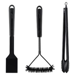 Mustang Grillredskap 3 deler , sort