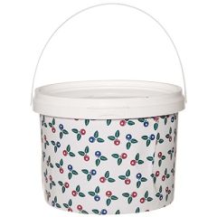 Marjukka Plastb&oslash;tte med lokk, b&aelig;r 3 L