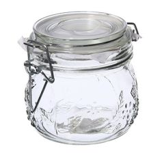 Marjukka Syltetøyglass med patentlokk 0,5 L
