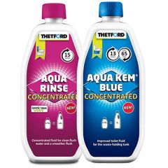 Sanitærveske Duo Pack Aqua Kem Blue + Aqua Rinse