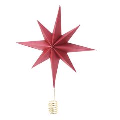 Toppstjerne 30Cm Rød 