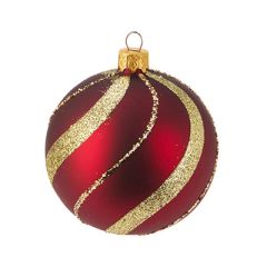 Julekule 8Cm Ass.farge