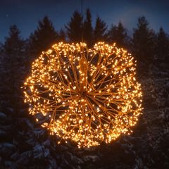 Finnlumor Lyskule 1080 mikro-LED Gul IP44