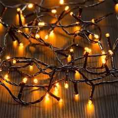 Finnlumor Lyslenke 600 LED Gul IP44 svart ledning