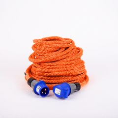 Strømkabel Ellinor CEE orange 2.5mm2 12m