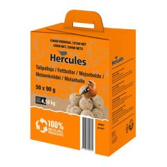 Hercules Meisebolle, 50x90g i Eco box