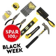 Work It Verktøykasse med 35 stk. verktøy