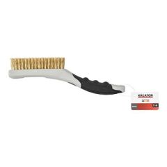 Kreator Stålbørste 4 rad messing 
