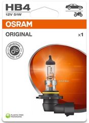 Osram Bilpære 12V, 51W, HB4, P22d, Original Line, stk
