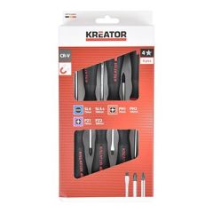 Kreator Skrujern sett 6 deler sl / ph / pz 